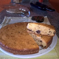 El cooksnap de Claudia Sosa cuando hizo Torta matera de mandarina con chips .