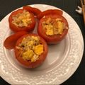 阿莉 的 鮪魚蛋番茄盅♥ cooksnap