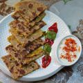 Kripa Shah's cooksnap of when they made ગોબી પનીર ચીઝ પરાઠા.
