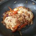 El cooksnap de kukiaroca cuando hizo Wok de fideos de arroz con verduras.