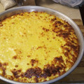 El cooksnap de Virginia Sabbadin cuando hizo Chipa guazu (torta de choclo).