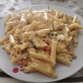 El cooksnap de victoriafl10 cuando hizo Macarrones con nata y champiñones.