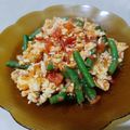 Cooksnap dari eva meylani untuk resep 7. Ide Mbekal : Tumis Telur Kacang Panjang