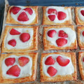 El cooksnap de Zuri cuando hizo Hojaldres con fresas y queso crema.