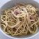 El cooksnap de Edu cuando hizo Spaguettis a la carbonara.