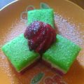 Cooksnap dari Vina Octaviana untuk resep Cake kukus pandan strowberry enak 😊