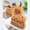 Cooksnap dari Dwi Muslimawati untuk resep Mocca nougat cake