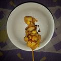 Cooksnap dari ekawi untuk resep Sate bola-bola nasi buat anak GTM 2thn