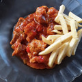 El cooksnap de Arturo De Vera cuando hizo Magro de cerdo con tomate.