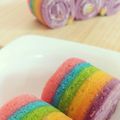 Cooksnap dari Bian's Kitchen untuk resep Mini rainbow roll cake