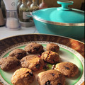 El cooksnap de Luz Manzano cuando hizo Galletitas de algarroba y chips de chocolate.