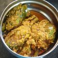 Seema Gupta का कुकस्नैप जब उन्होंने भरवां बैंगन(Bharwan baingan recipe in hindi) बनाया था।
