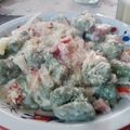 El cooksnap de Jorge Lestani cuando hizo Ñoquis de papa y espinaca.