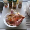 El cooksnap de Andres Chavarria Miranda cuando hizo Pollo al Horno al estilo Tandoori - Chicken Tandoori.