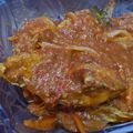 Cooksnap dari renda megaverona untuk resep Ikan kakap saos padang