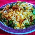 Sakshi Lodhi's cooksnap of when they made Kathal Biryani /Jackfruit Biryani.