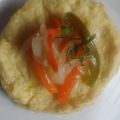 El cooksnap de Tamarat Sarli cuando hizo Puré de papas duquesa.