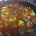 El cooksnap de Kari Kari cuando hizo Chorizos al vino.
