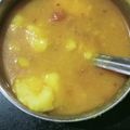ahana Das's cooksnap of when they made Aloo ki sabji.