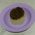 Cooksnap dari Ibu KaNaYa untuk resep Nasi Tim Ayam Giling dan Jamur Shitake