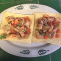 El cooksnap de Mercedes Cossío cuando hizo Ceviche de setas.