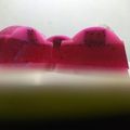 Cooksnap dari Restu Auliani untuk resep Puding Buah Naga lapis Susu