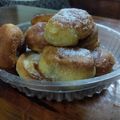 El cooksnap de Verito cuando hizo Buñuelos de manzana y pera🍎🍐.