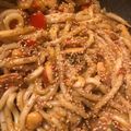 El cooksnap de Cassandra88 cuando hizo Udon noodles, intento superado con éxito! 🍜🍴.