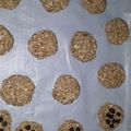 El cooksnap de Isabel Fernandez cuando hizo Galletitas de avena y quinoa.