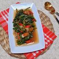 Cooksnap dari Arum Yusia untuk resep Tumis Kangkung Balacan / Kangkung Terasi