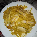 El cooksnap de fedeculsan cuando hizo Fideos con boquerones.