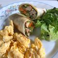 รูป Cooksnap ของ Preya Dhammaniyom เมื่อเขาทำ Chicken Wrap