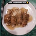 Cooksnap dari Nia Wulan Sari untuk resep Enoki Beef Roll