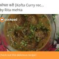 Rita Mehta ( Executive chef ) का कुकस्नैप जब उन्होंने स्टफ्ड लौकी कोफ्ता(Stuffed lauki kofta recipe in hindi) बनाया था।