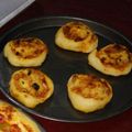 Hadia Anwar 's cooksnap of when they made Pizza Pinwheels.