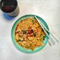 Cooksnap dari Nyanyah untuk resep Mie Goreng Baso Telur