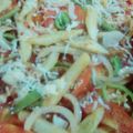 Umme Yousuf's cooksnap of when they made Resturant Style Pizza Fries.