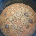 Cooksnap de Cecilia Soares quando cozinhou Massa com Molho de strogonoff.