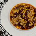 Mónika Gyurászné Cooksnap-ja, amikor elkészítette a(z) Chilis bab receptet.