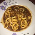 Cooksnap dari Nur Hasanah untuk resep Cumi saos asam manis pedas
