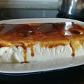 El cooksnap de fanvd Verge cuando hizo Tarta de queso... O flan de queso.