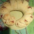 El cooksnap de Lucia cuando hizo Pan casero con fiambres.