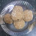 Bina Samir Telivala's cooksnap of when they made Churma Ladoo.