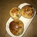 Mamie's kitchen 's cooksnap of when they made Sesame burger buns.