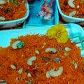kavita goel का कुकस्नैप जब उन्होंने पीले मीठे चावल (pile meethe chawal recipe in Hindi) बनाया था।