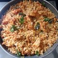 Rachana Gopireddy's cooksnap of when they made Egg Rice.