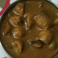 Shobana Ramnath's cooksnap of when they made காளான் கிரேவி.