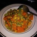 El cooksnap de Gisela Giralt cuando hizo Brócoli con garbanzos y calabaza - veggie.
