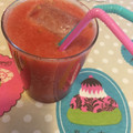 El cooksnap de Irene-Guirao cuando hizo Batido de sandía.