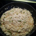 El cooksnap de Ana Beltran cuando hizo Arroz con calamar y verduras.